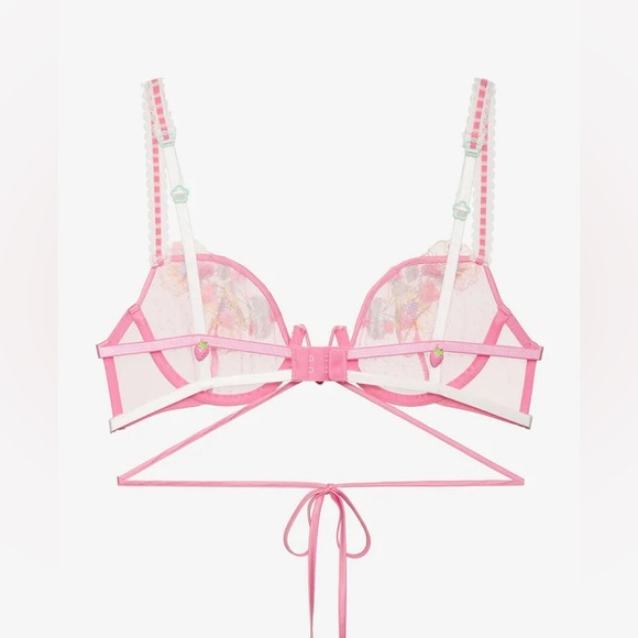 For Love & Lemons Berry Patch Underwire Bra - Picture 9 of 12